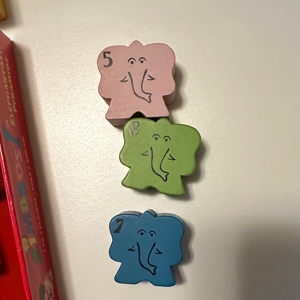 Colorful Elephant Stacking Game - Picture 3 of 7